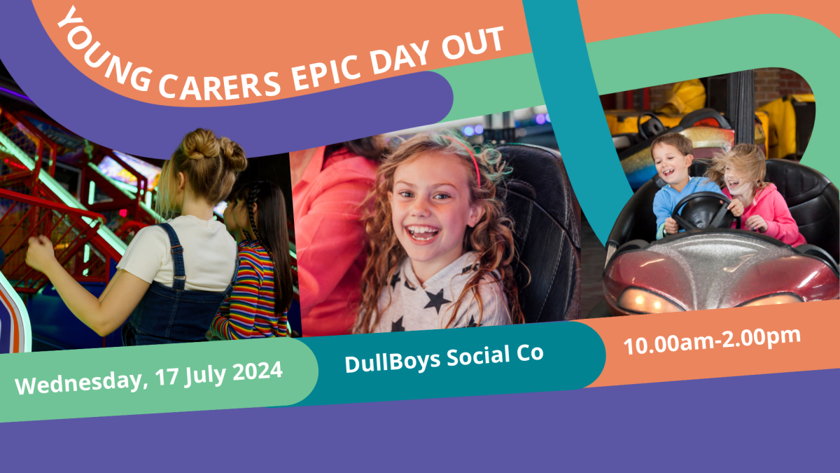 Facebook event cover photo Young carer epic day out